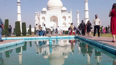 Taj Mahal Stock Footage 304599643