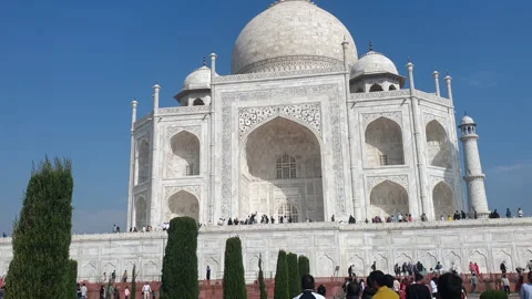 Taj Mahal Stock Footage 304600375