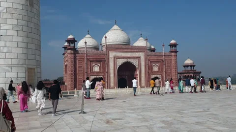 Taj Mahal Stock Footage 304600585