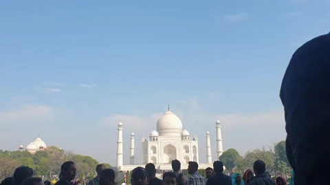 Taj Mahal Stock Footage 304600744