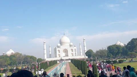 Taj Mahal Stock Footage 304600873