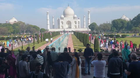 Taj Mahal Stock Footage 304600930