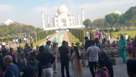 Taj Mahal Stock Footage 304601076