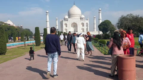 Taj Mahal Stock Footage 304601090