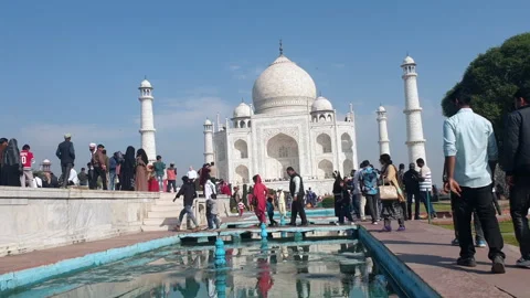 Taj Mahal Stock Footage 304601207