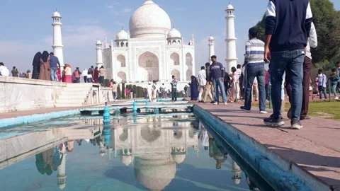 Taj Mahal Stock Footage 304601231