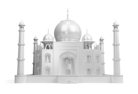 Taj mahal Stock Illustration