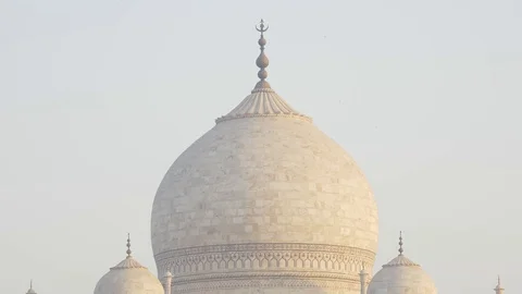 The Taj Mahal, India Stock Footage 127679243