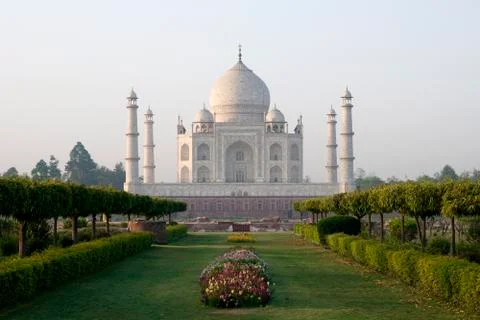 Taj Mahal mausoleum Stock Photos