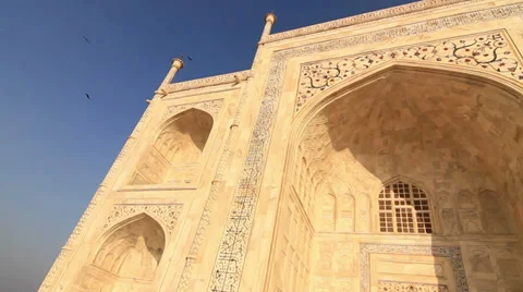 Taj Mahal Panoramic Video stock 38796624