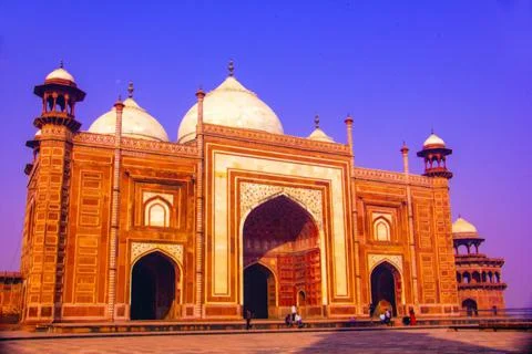 The Taj Mahal Stock Photos