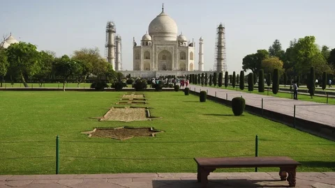 Taj Mahal timelapse Stock Footage 80515715
