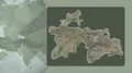 Tajikistan channeled. Satellite 4k or 4k+ Resolution