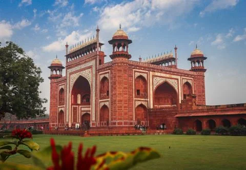 Tajmahal one of the seven wonders of world image Stock Photos