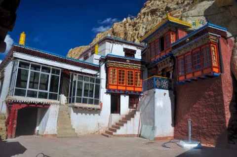 Tak thog gompa monastery Stock Photos