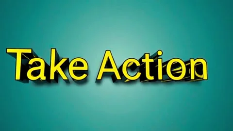Take action concept  Stock Footage 327687285