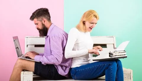 Take advantage technology development. Technological progress benefits Foto stock