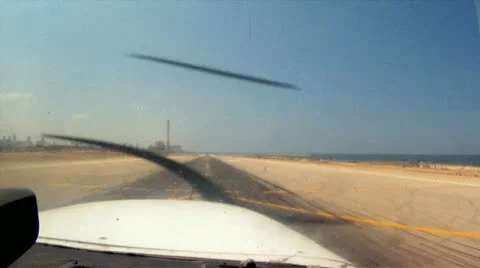 Take-off of an Airplane - Pilot View Stock Footage 10951247