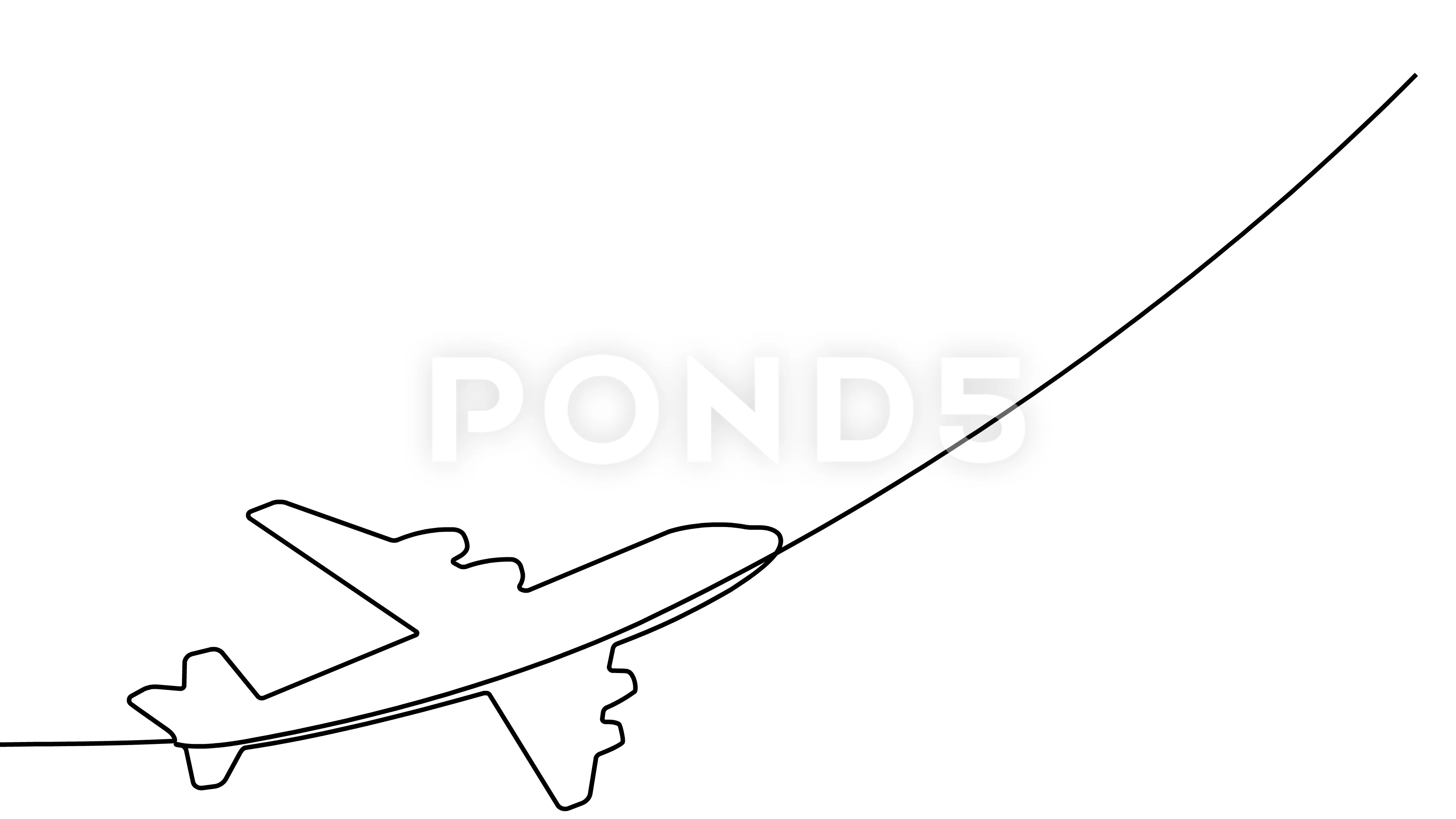 One continuous line drawing of airplane as air vehicle and transportation  with white background.Air transportation design in simple linear style.Non  coloring vehicle design concept vector illustration 26615016 Vector Art at  Vecteezy