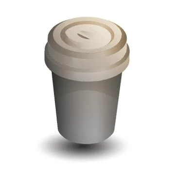 Take Away Cup Stock Illustration