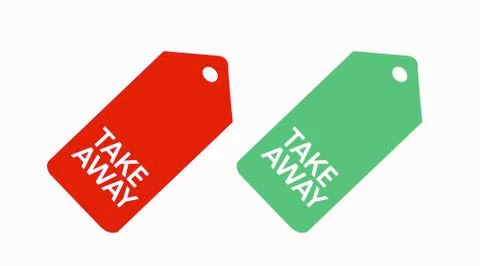 Take Away Icon Stock Illustration