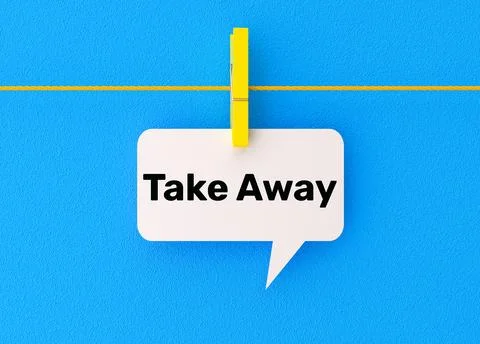 Take away Stock Illustration