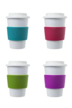 Take away mug Stock Photos