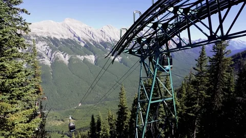 Awana Skyway cable car is a gondola lift, Stock Video