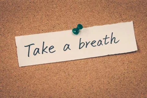 Take a breath Stock Photos