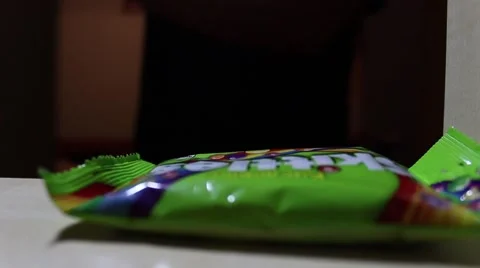 Take Candies From The Wardrobe Stock Footage 65315701