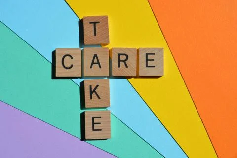 Take Care Foto stock