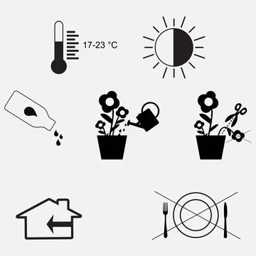 Take care of plants Stock Illustration
