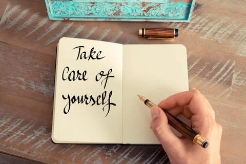 Take Care Of Yourself Stock Photos
