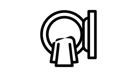 Take clothes from wash machine icon animation Stock Footage 152639977