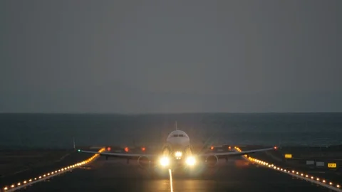 Take off at dawn Stock Footage 115084294