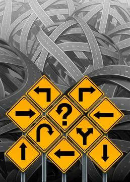 Take a decision Stock Illustration