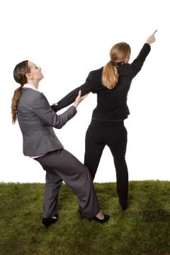 Take a different path Foto stock