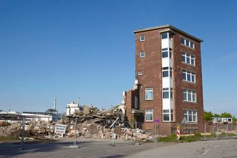 Take down a building Stock Photos