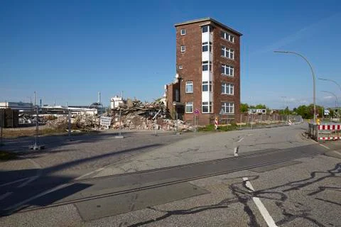 Take down a building Stock Photos