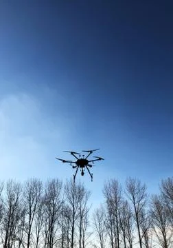 Take off drone Stock Photos