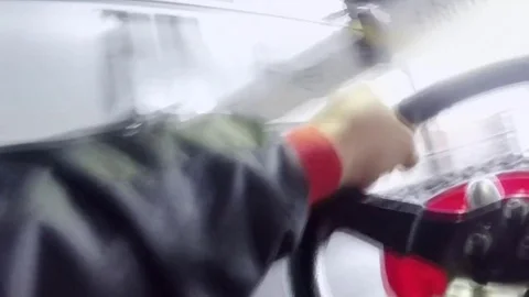 Take the first place in the kartrace Stock Footage 82068898