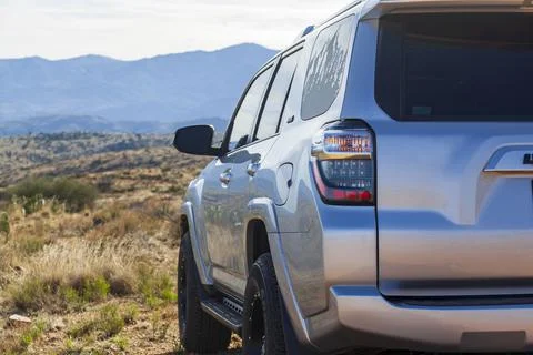 Take her off-roading. Stock Photos