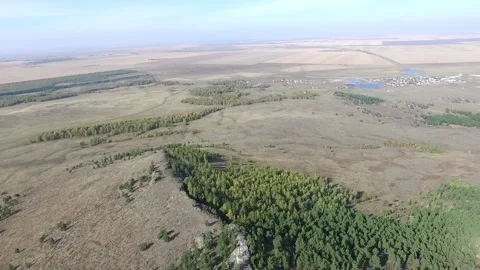 Take-off from the hill  Stock Footage 68759858