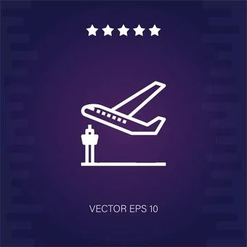 Take off  icon Stock Illustration