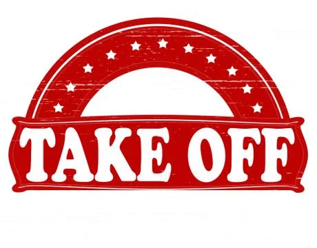 Take off Stock Illustration