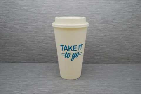 Take it to go cup Stock Photos