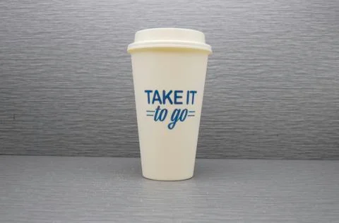 Take it to go cup Stock Photos