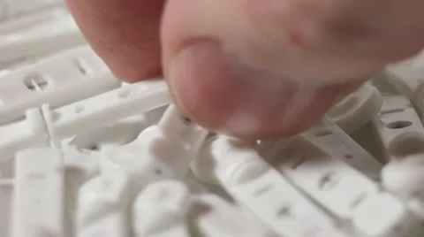 Take a lancet Stock Footage 12357096