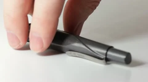 Take the lancing device Stock Footage 12745117