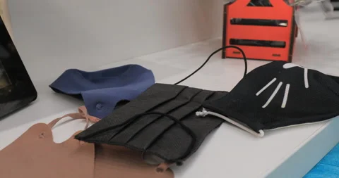 Take the mask off the table 스톡 동영상 145509930